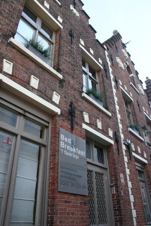 B&B Geerwijn Bruges Exterior photo